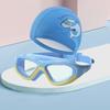 Waterproof Kids Swimming Glasses Hair Protection Boys Swimming Caps  Water Sports