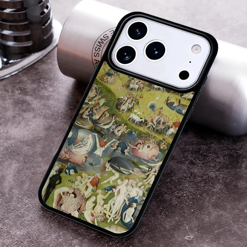 

Чохол для телефону з картиною Ієроніма Босха для iPhone 17 16 15 Pro Max Air 14 13 12 11 Plus Ударостійкий чохол iPhone 16 Plus