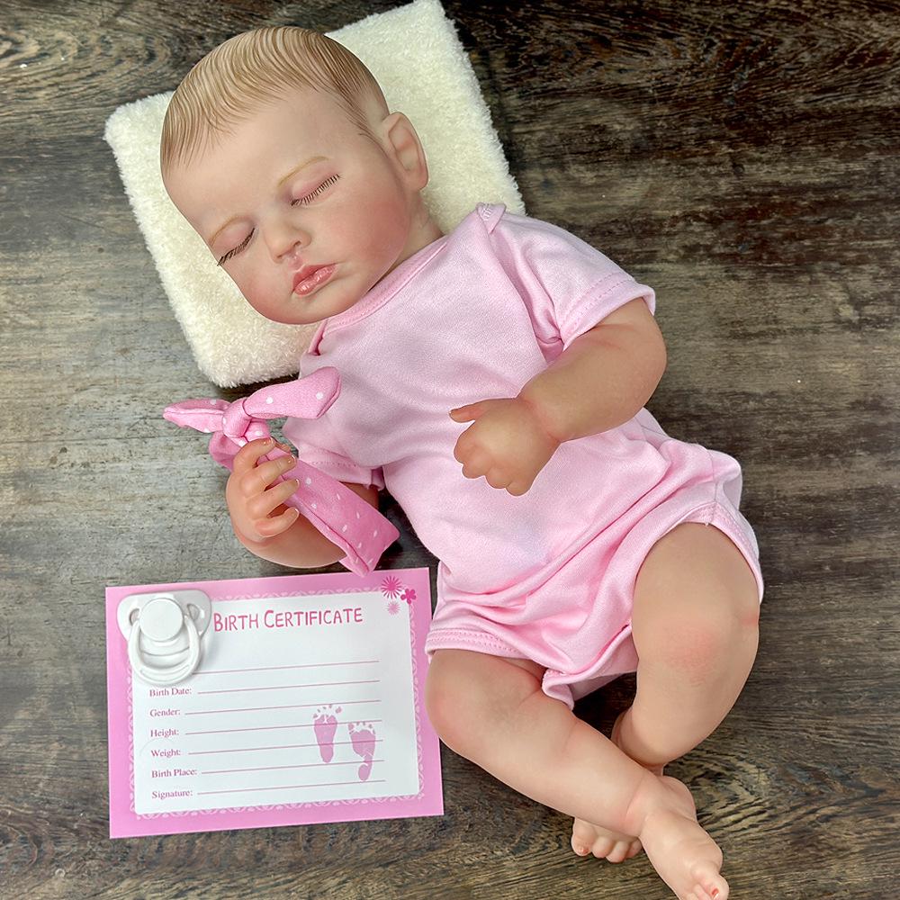 

20-дюймовая кукла реборн ЛУЛУ - Реалистичный мягкий винил