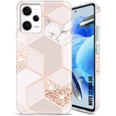 Hülle - E.F.CONNECTION - Für Xiaomi Redmi Note 12 Pro 5G - Robustes TPU - Elegantes Design - Kratzfest