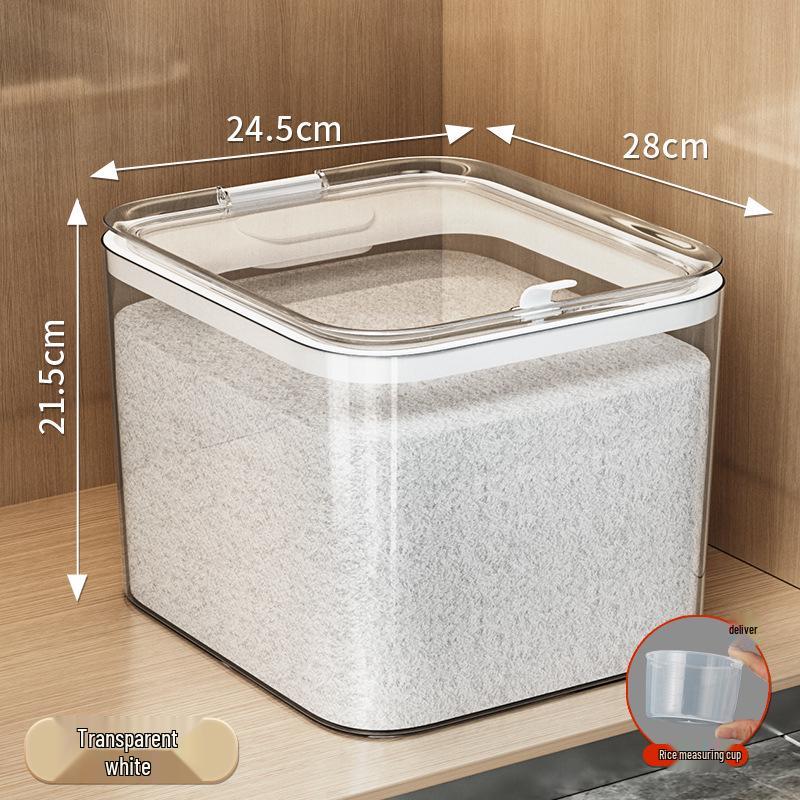 Sealed Kitchen Rice and Cereal Storage Container - Insect & Moisture-Proof