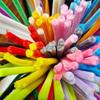 Purchase Product: 200/250/350 Color Pipe Cleaner, Handcrafted Material, Bouquet Making Tools, Large Quantities, DIY Bouquet Sets