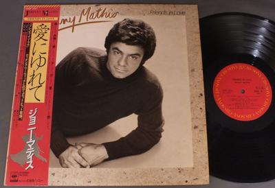 LP Record JOHNNY MATHIS  Friends In Love 25AP2361PROMO CBS SONY 1982 Japan Obi SoulFunk Used