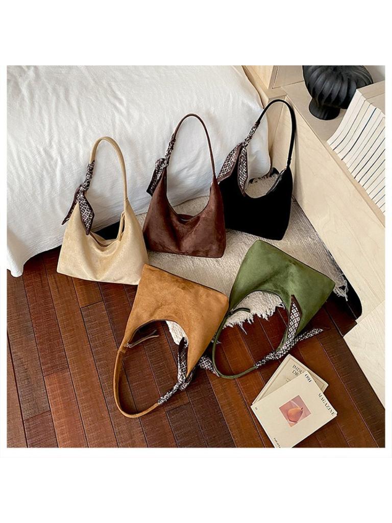 Shoulder Bag Women PU Large Capacity Daily Commute