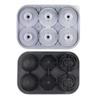 6-Cavity Diamond Rose Ice Cube Mold - Easy-Release Platinum Silicone Tray