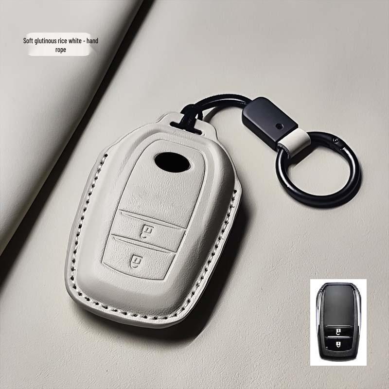 Toyota Key Case for Camry, RAV4, Corolla, Avalon, Highlander, Levin, Venza - Genuine Leather