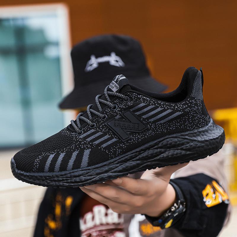 Frühling/Sommer 2025 Flyknit Mesh Sportschuhe - Leicht, Atmungsaktiv, Unisex Laufschuhe