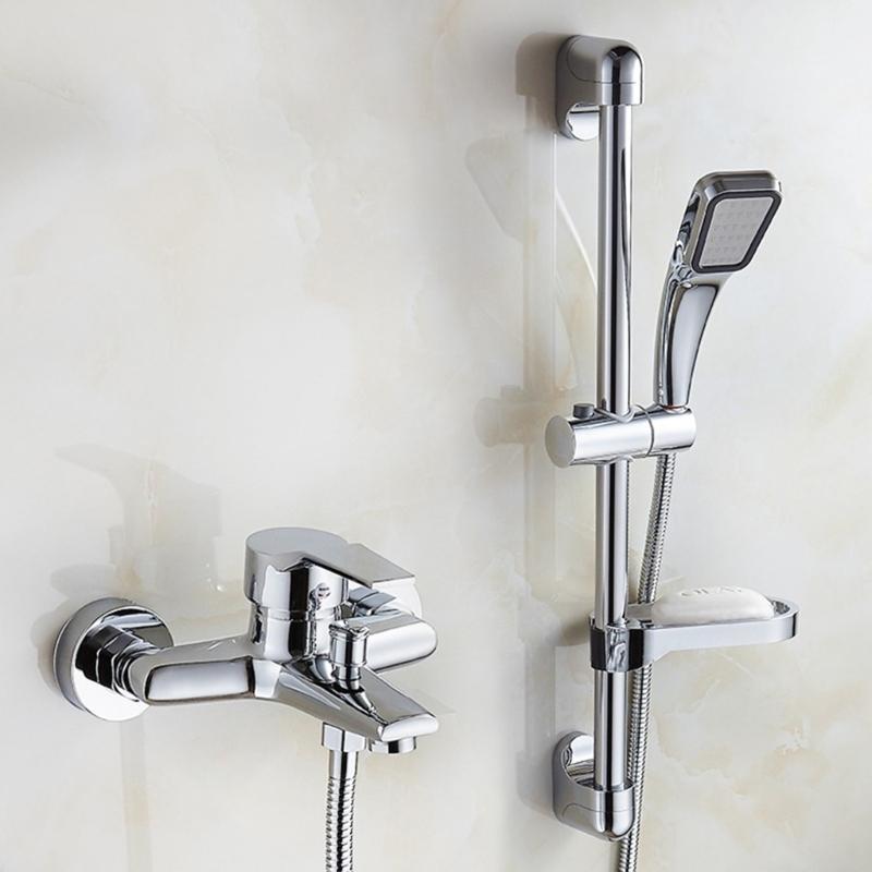 Modern Bath Mixing Valves Accuracy Temperature Control Complete with Mounting Hardware Set for Modern Bathrooms