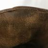 Vintage REDWING Cork Sole Leather Mid Boots Size 8.5B (Approx. 25.526.5cm) Dark Brown(USED)