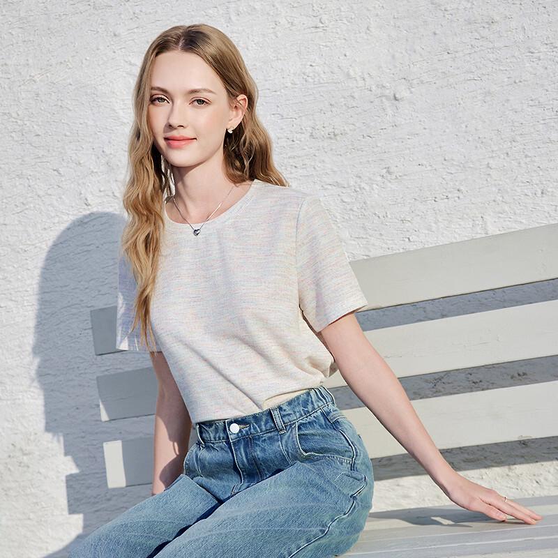 Betu Damen Kurzarm Freizeit T-Shirt