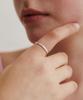 Tatiana (Silver 925) Rough Line Daily Ring Cr1852
