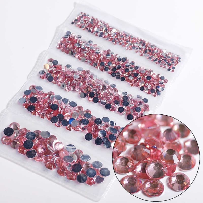 Jewelry Mobile Phone Rhinestone 1000PC Manicure 2-6mm DIY Resin 5-Piece Bag Beauty Rhinestone