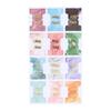 10PCS Colorful Index Label Sticker Bookmark Stickers Easy Read Book Tabs Large Print Laminated Bible Tab For Study Reading