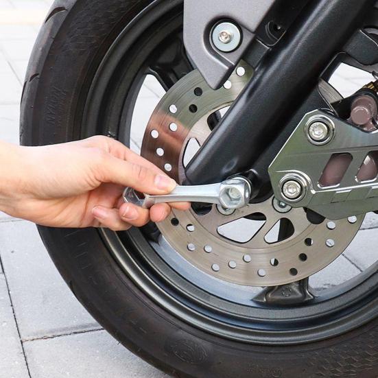 1/2/3/4/5Pcs 10-In-1 Multi-function Bicycle Wrench 6-15MM Bone Shape Hexagon Holes Torque Wrench Cycling Bike Repair Spanner Tool