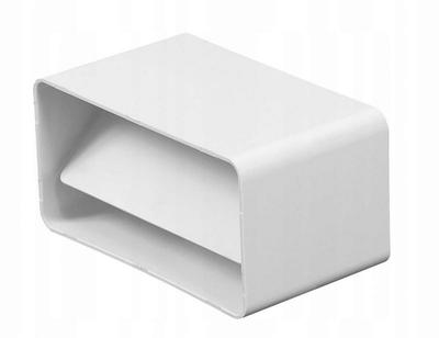 Flat Channel Connector With Non-Return Valve (60X120) - A-Kp120-22