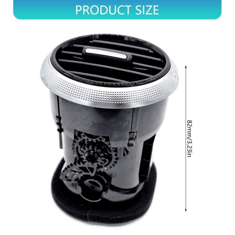 Einfache Installation Lüftungsdüse Armaturenbrett 8P0820901C Armaturenbrett Lüftungsdüse Ersatz Einfache Installation Entwickelt für Fahrzeug Rs3 Verwendung