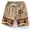 Men's Graphic Geometric Pattern Shorts Summer Shorts Beach Shorts Mid Waist Designer
