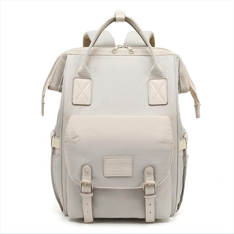 Customizable Lightweight Mummy & Baby Double Shoulder Handbag: Multifunctional, Large Capacity Backpack for Outings