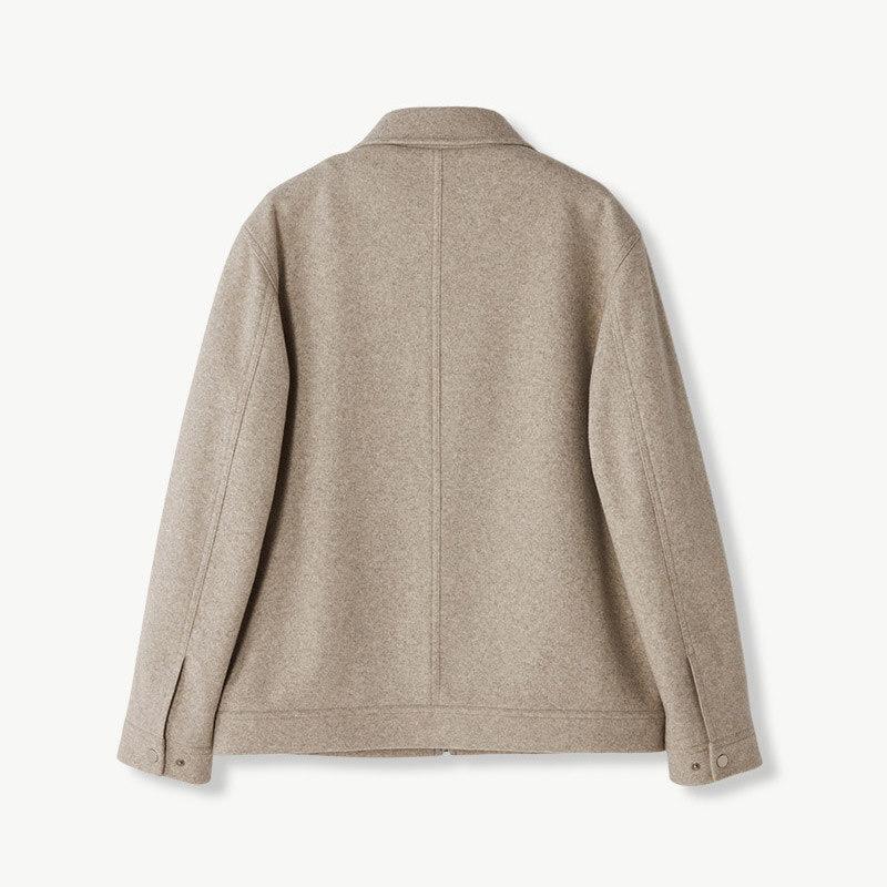 STCO Jersey Trucker Jumper Beige (Basic Fit)_Sjpud01Nsd