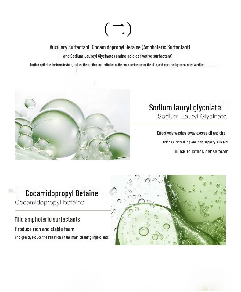 Gentle Amino Acid Hydrating & Soothing Facial Cleanser: Non-Tightening, Deep Pore Cleanser