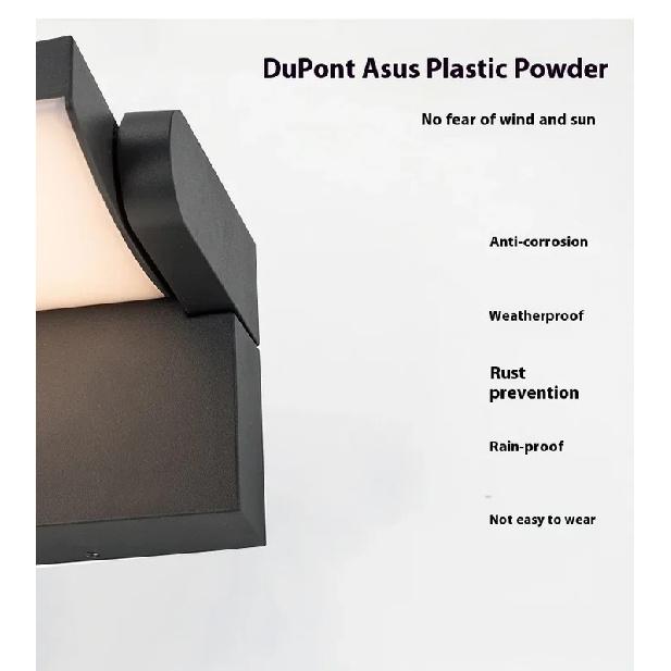 LED AC85-265V Wall Lamp Motion Sensor Light Outdoor Wall Light Porche Balcony Garden Courtyard Lamp Retro Living Room Bedroom