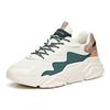 Anta Durable Breathable Low-Top Chunky Sneakers Men's White Gray Green Sneakers 912228827-4