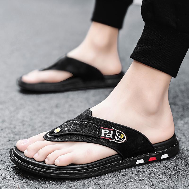 Módní trend Muži Boty Jednoduché žabky Lehké Přímořské pantofle Ležérní Muži Obuv Plážové sandály Pantofle Léto Volný čas Žabky s otevřenou špičkou