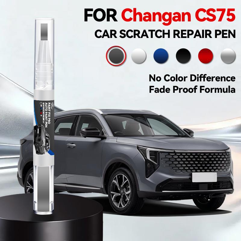 OPRTAMG Hot Purpose Vehicle For Changan CS75 Car Paint Repair Pen Touch Up Scratch Remover DIY Auto Accessories Black Y88 White