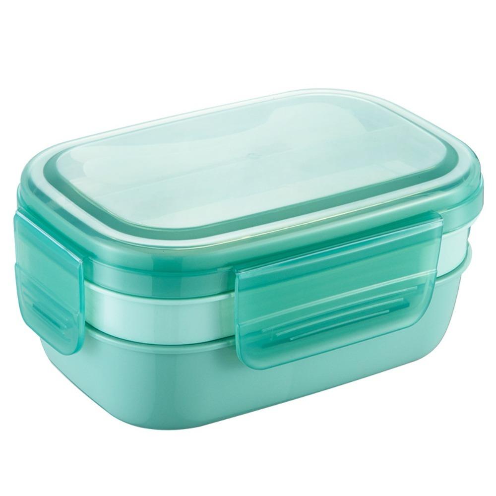 Leak-Proof Lunch Container Heat Resistant Food Storage Box Microwavable Student Lunchbox  Snack