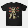 Men Black Print T-shirt Count Floyd || Vintage Art Design || Sctv No-Cut Transfer Paper Print Cotton Tshirt