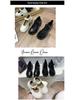 Women's Patent Leather Mary Jane Loafers - Spring 2022 British College Style, High Heel, Round Toe, Thick Sole