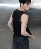 Pichibeullaeg Distressed Whisker Jeans (Washed Black)