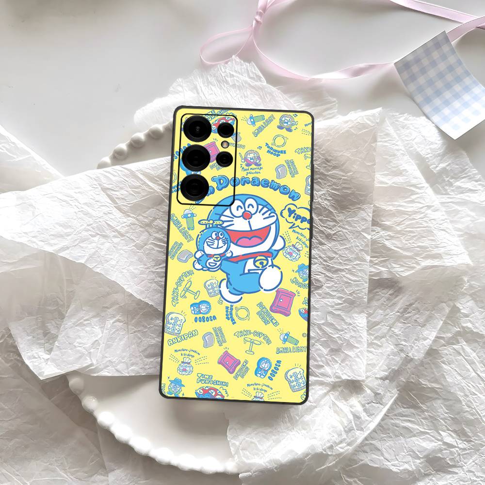 Cartoon D-Doraemons Phone Case For Samsung S 24 Fe 25 Ultra Plus 20 Lite 21 30 22 23 24 22 Ultra 5G Fundas