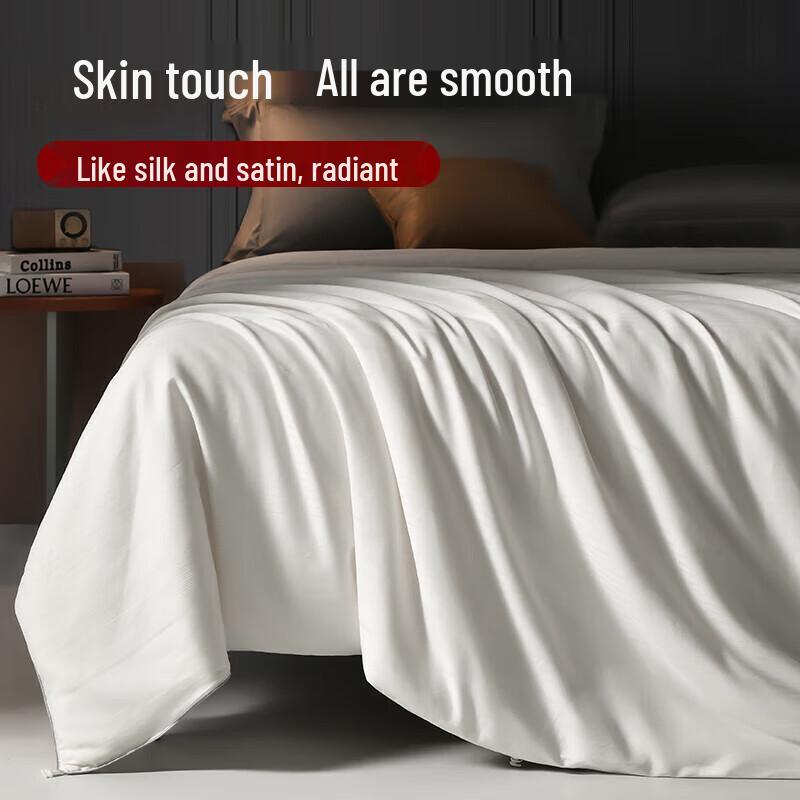 Muji Cotton Sateen 100% Silk Summer Quilt