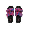 Puma Fluff Slide Wild - Rote Bete Lila Damen Sneaker Schwarz Royal 385276-02