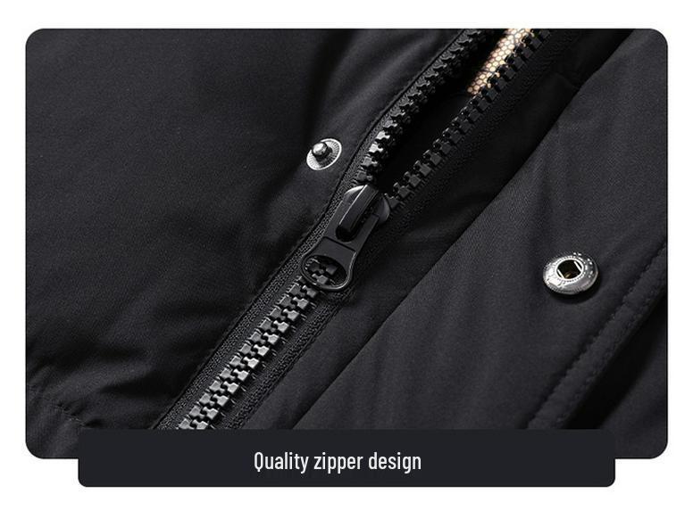 Chinese Team Winter Down Jacket Unisex Long Overcoat for Art Exam and Athlete Training