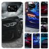 Blue Red Car for B-Bmw Phone Case for Xiaomi Poco X7 X6 X5 X4 X3 Nfc F6 F5 F4 GT F3 F2 Pro F1 M5S M4 M3 5G Soft Funda Print Shel