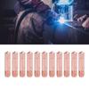 60PCS 0.8mm Contacting Tips Copper Electrode Tip Replacement for ARCCAPTAIN MIG200 MIG130 Welding To