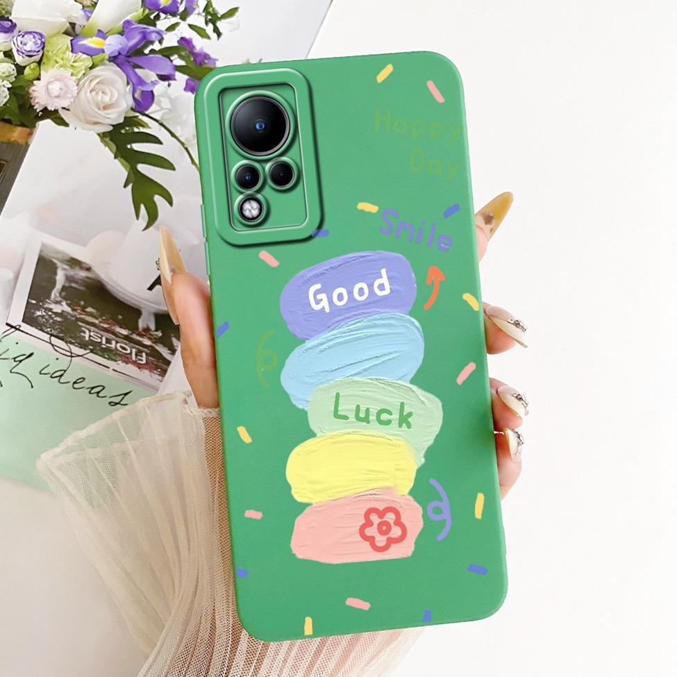Casing For Infinix Note 11 Cover Fashion Cartoon Cute Funny Painted Silicone Phone Case For Infinix Note11 X663 X663B