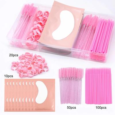 Transparent with Cover Rectangle Vertical 5 Grid Eyelash Extension Tool Storage Box Glue Tweezer Holder Makeup Organizer Makeup