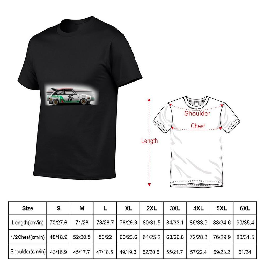 127 T-shirt Alitalia Racing Vêtements esthétiques hauts d'été vêtements esthétiques à séchage rapide t-shirts blancs pour hommes