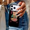 Ramen Cat Japanese Art Phone Case For iPhone 17 Air 14 15 13 12 Max Cover For Apple 16e 11 Pro Max Plus Coque