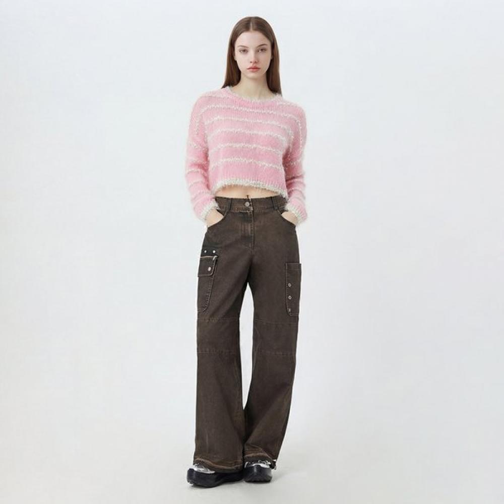 

Egoist Vintage Washing Wide Pants Es1wp163 BE/55