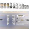 Sewer Jetter Nozzle with 1/4" 3/8" Connectors Stainless Steel Tips 10-Piece Clean Nozzle for Pressure Washer for Home Parking