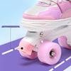 Banwei Kids Double-Row Full Flash Roller Skates