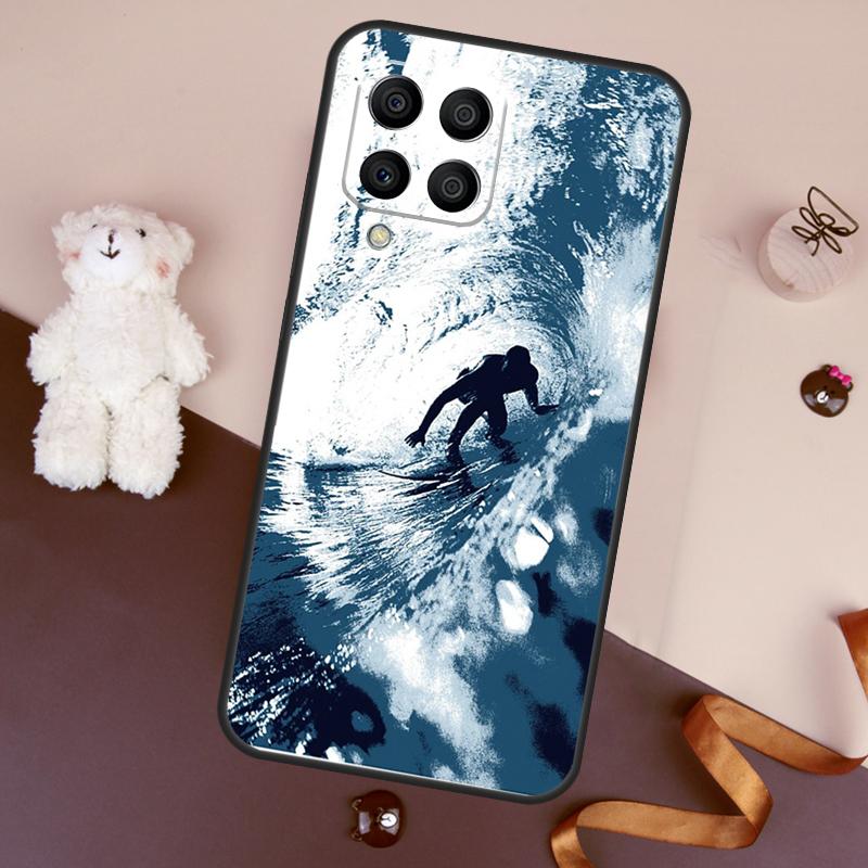 Surfer Surf Hang Loose Shak Case For Samsung Galaxy M13 M54 M34 M14 M56 M36 M16 M31 M11 M53 M12 M32 M52 M35 M55 M15 M06