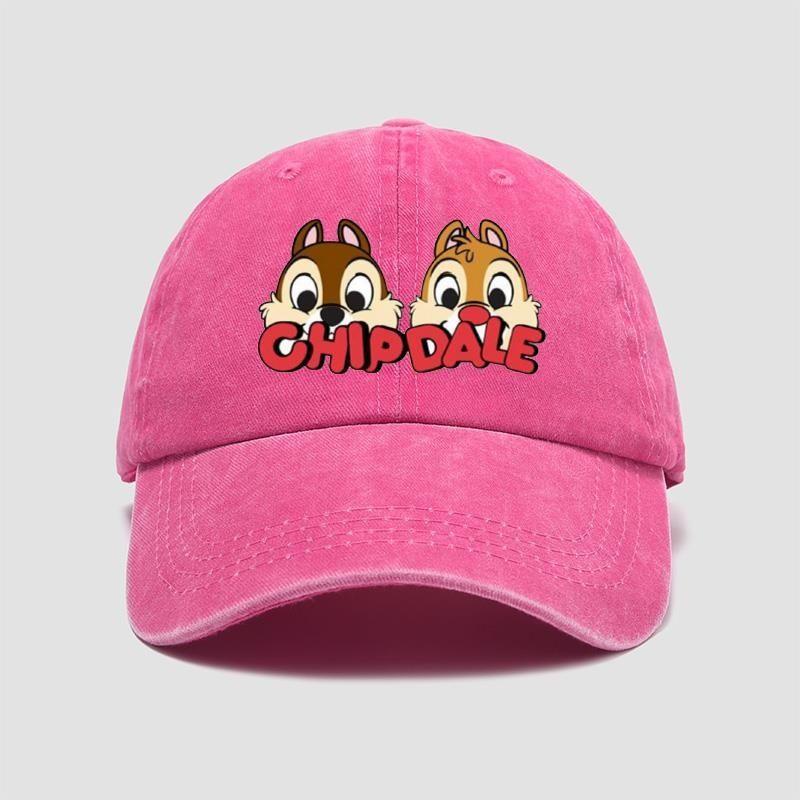 

Cute Cartoon Merchandise Chip Dale Hat for Men and Women Fashionable Versatile Sweet and Simple Casual Baseball Cap,gift 55-60cm розы красного