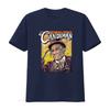 Vintage Retro Horror Movie CandyUnisex Print Casual T Shirt Vintage Washed Stylish Streetwear Versatile Stretched Breathable