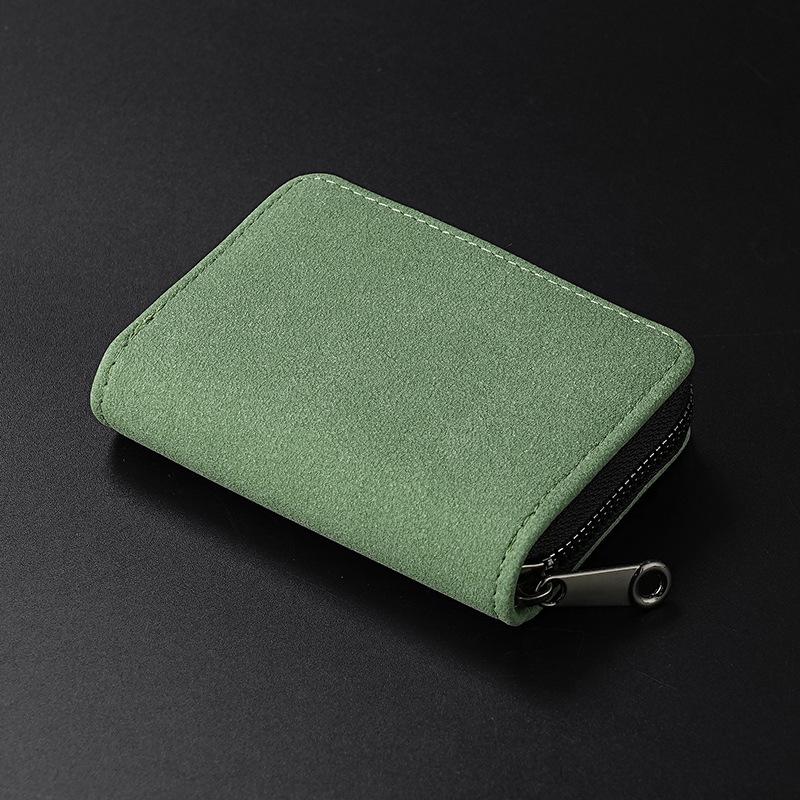 Portafoglio da uomo antifurto e portacarte ad alta capacità con più scomparti per carte, porta patente e portamonete.