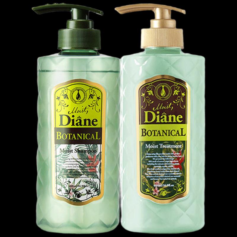 Diane Botanical Moist & Shine Shampoo & Conditioner Set